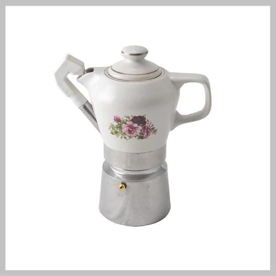 Szarvasi 'Fatima' kávéfőző 2-4 személyes, porcelán 14419