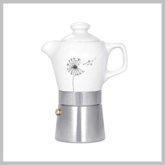 Szarvasi 'Édes Kettes' kávéfőző 2 személyes, porcelán 15060