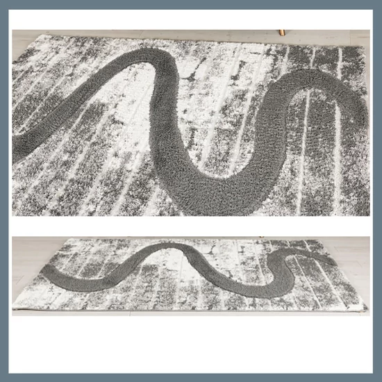 London Szürke-Fehér Ombre Mintás 160x220 Szőnyeg 02105A-VIZON-160220