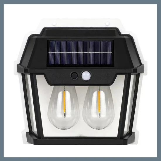 Napelemes interaktív fali lámpa HW-999-2W