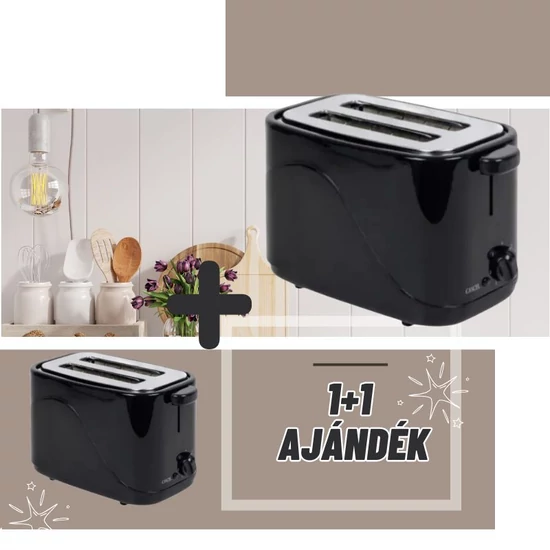 Day Useful toaster kenyérpirító 1+1 AKCIÓ usefulpiritosakcio