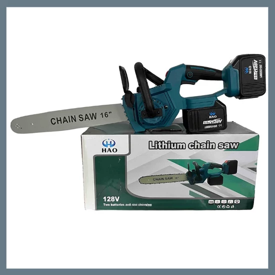 HAO Akkumulátoros láncfűrész 128V HAO3