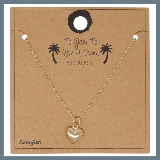 Szív alakú nyaklánc 1218-A