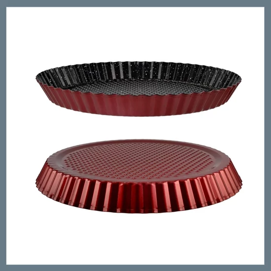 Perfect Home Metal Red Line gyümölcstorta forma 27 cm 19118