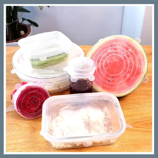 Perfect Home Flexibilis szilikon fedő szett 6 db 28104