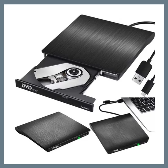 Izoxis külső hordozható meghajtó + CD író 00024351