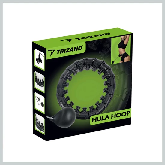 Hulla hopp karika maszírozóval 00025208