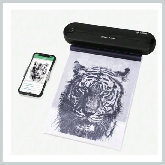 Stencil nyomtató professzionális tetoválásminták készítéséhez ST003