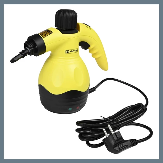 Höfftech Gőztisztító 1000W + 9 tartozék 012466