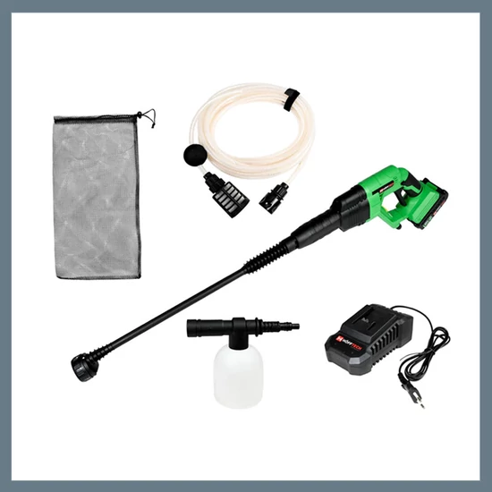 Höfftech Vezeték nélküli magasnyomású mosó 20V 2000 mAh 013927