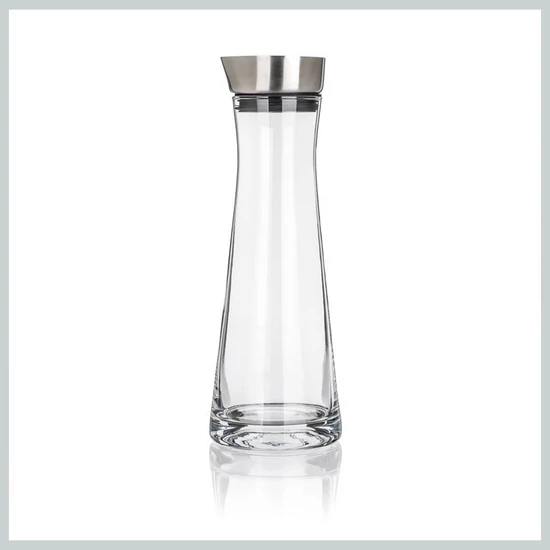 BANQUET Üveg kancsó rozsdamentes acél kiöntővel DALEN 1000 ml 04221021