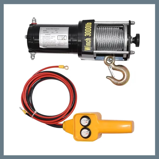 Elektromos ATV csörlő 1361kg/3000lbs WZ-2-3000
