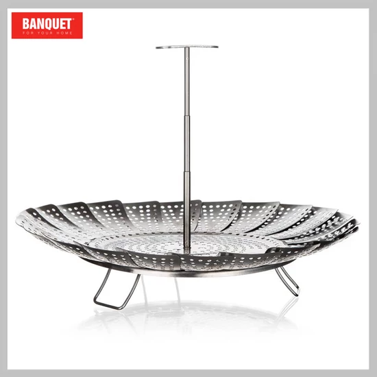 BANQUET Gombócpároló teleszkópos tartóval CULINARIA 23 cm 45152005