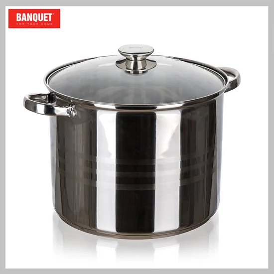 BANQUET Rozsdamentes acél edény LIVING 16,2 l 
48722016-A