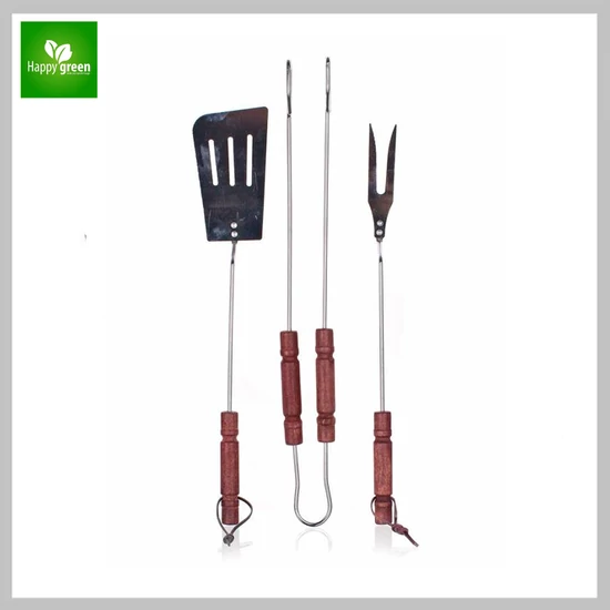 HAPPY GREEN Krómozott grillszett, 3 db 5012050-A