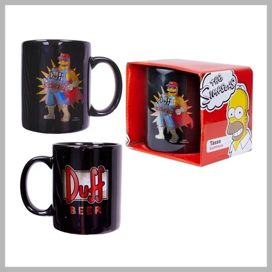 The Simpsons - Duff / Duffman Bögre, 300 ml 10560000