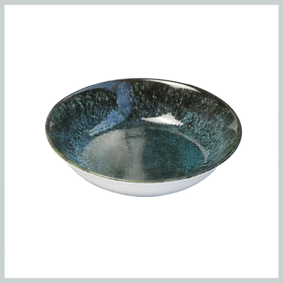 Perfect Home Tányér mély leveses 21,6*5 cm 801 sötétzöld 72257