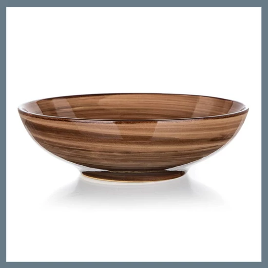 BANQUET PALAS Mélytányér 18 cm, barna 
60322815