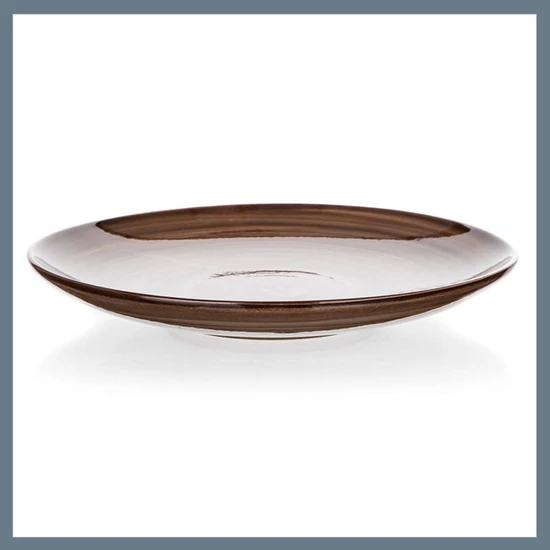 BANQUET PALAS Lapostányér 27 cm, barna 
60322816