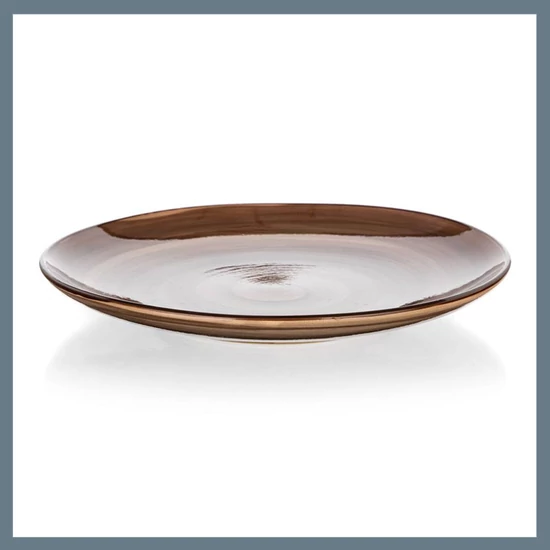 BANQUET PALAS Desszerttányér 21,5 cm, barna 60322817