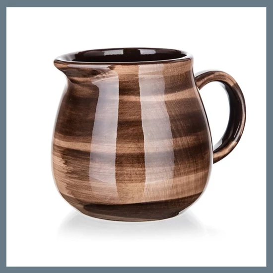 BANQUET PALAS kerámia kancsó 350 ml, barna 60322827