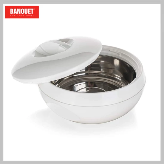 BANQUET Fedős termosz edény AVANZA 3,5 l, fehér 15975205