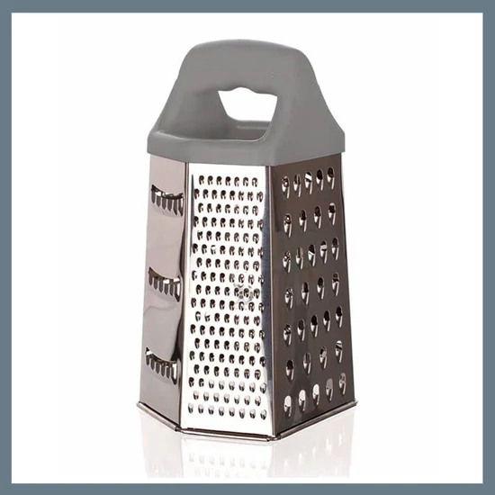 BANQUET CULINARIA hatszögletű reszelő, 22,8 cm, szürke 45121032