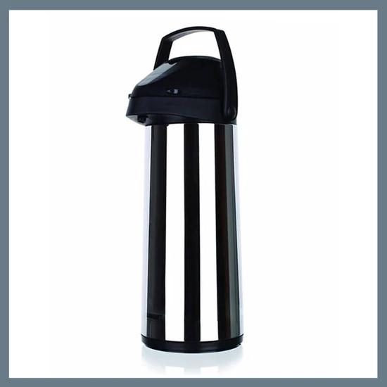 BANQUET CULINARIA rozsdamentes acél termosz pumpával, 1,9L, fekete 
4819KSA0B-A