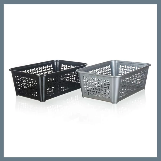 VETRO-PLUS tárolókosár 30 x 20 cm, vegyes színek 
55071013