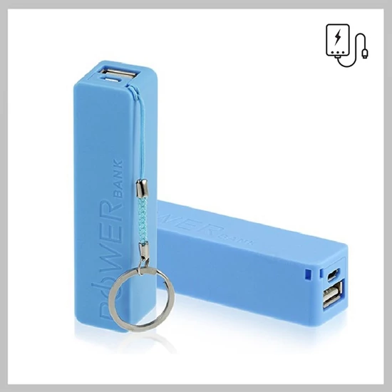 Mini power bank 2600 mAh 1+1 akció!!! MPB-2600ak