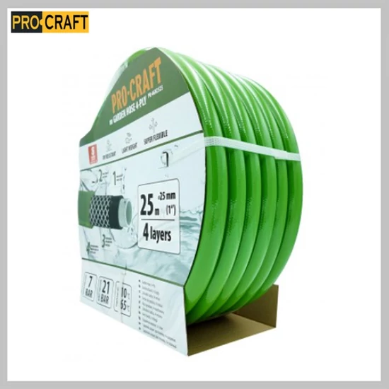 PROCRAFT 4 rétegű 25m tömlő PR-4GH252