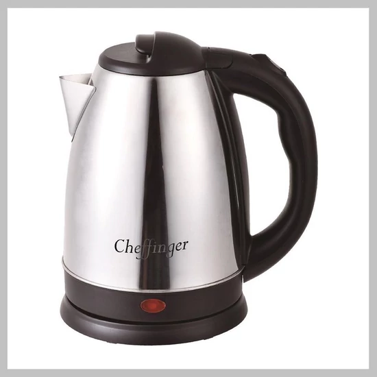 Cheffinger CF -SSK1.8. 1,8L rozsdamentes acél vezeték nélküli vízforraló – 1500W