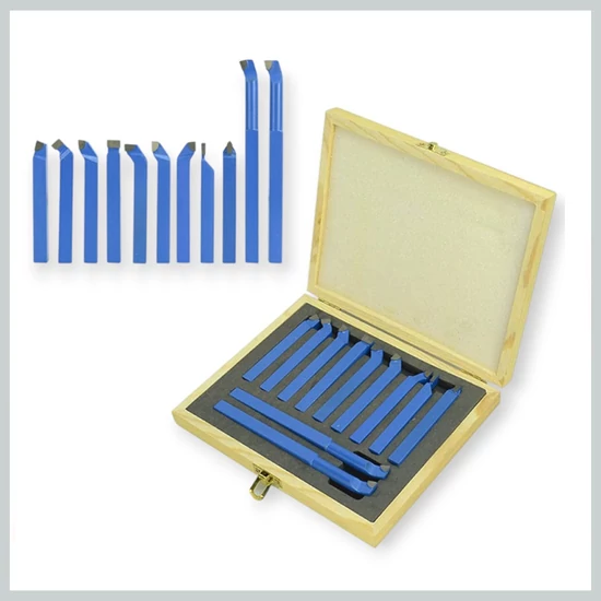 Hitman HA-0026 11 darabos esztergakés készlet 10x10 mm-es méretben