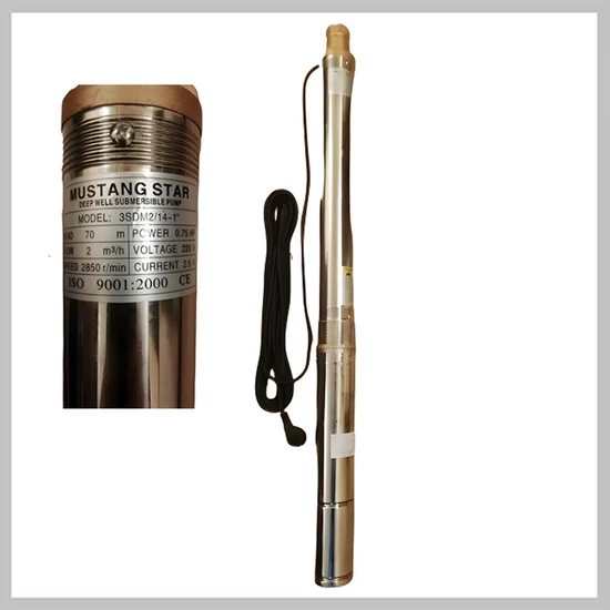 Mustang Star Mélykúti Csőszivattyú 550W 3SDM2/14-1