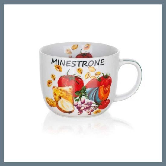 BANQUET porcelán leveses bögre, 730 ml 60JG001MPN