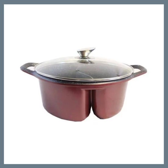 Royalty Line márványbevonatos osztott lábas RL-HK28M