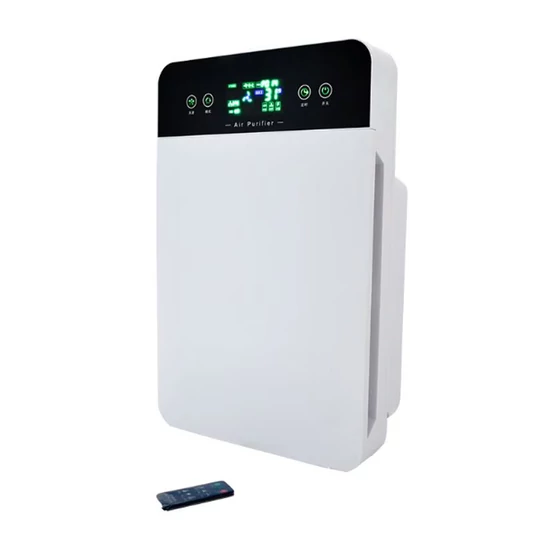 Digitális légtisztító készülék HEPA szűrővel, távirányítóval