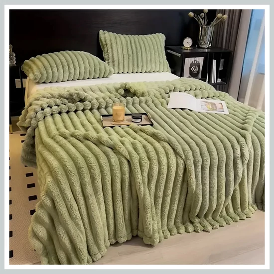 LUXIA  takaró 200 x 230 cm zöld NP270015z