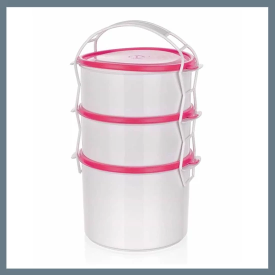 BANQUET APETIT műanyag ételhordó, 3 részes 55079901