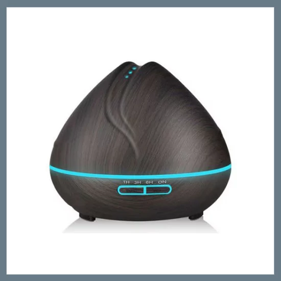 Aromaterápiás párásító színes leddel 049