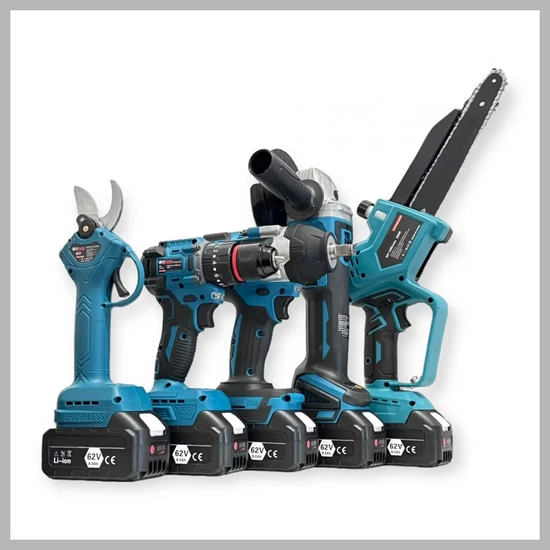 SUPAMASTER - Akkus, 5db-os szerszám készlet XN-555