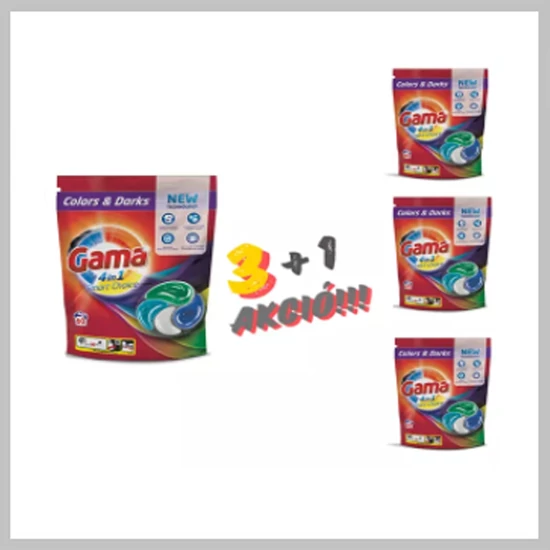 GAMA Pods Colors & Darks 60 kapszula ZT-6707A 3+1