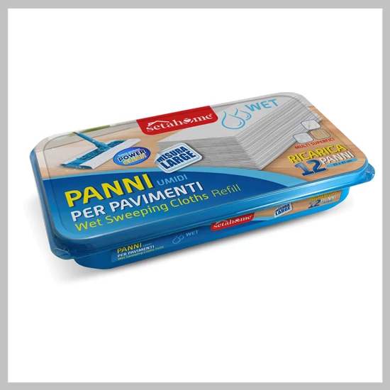 SETA HOME Nedves padlótörlő - 12 db 03242