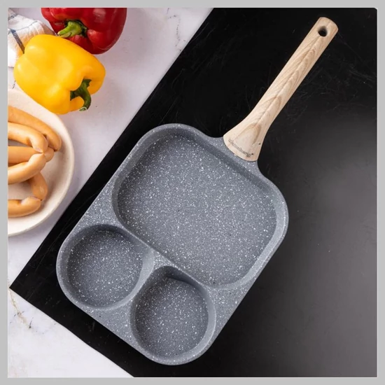 Klausberg Tapadásmentes téglalap alakú serpenyő márványbevonat KB-7828