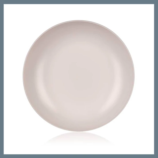 BANQUET Műanyag mélytányér CULINARIA 22 cm, Latté 55057442