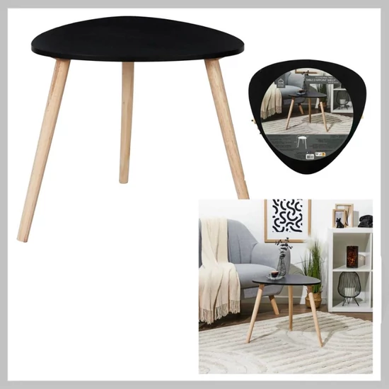 Shelly fekete asztal HD0497