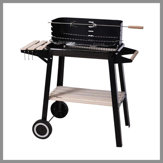 Mobil Barbecue - oldalasztallal - 83 x 45 cm 43813.4