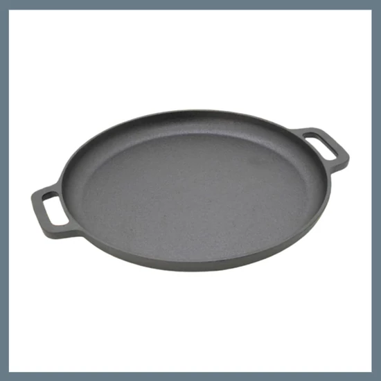 Kerek grillserpenyő öntöttvas 30 cm 13067