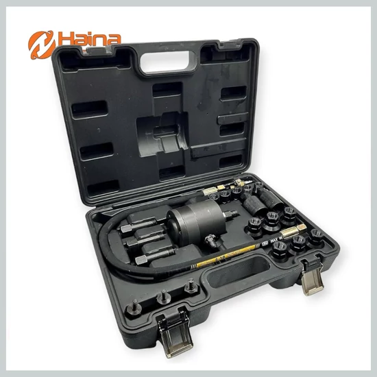 Haina HA-2540 Pneumatikus Diesel Injektor Kihúzó Készlet 21 darabos, 6-12 bar