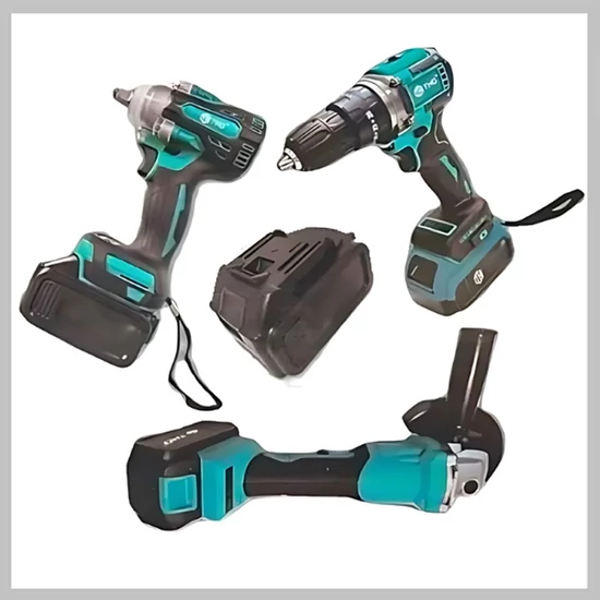 MAT-RIXX Max 3in1 Akkus szerszám szett fúró ütvecsavarozó sarokcsiszoló MTX-3IN1